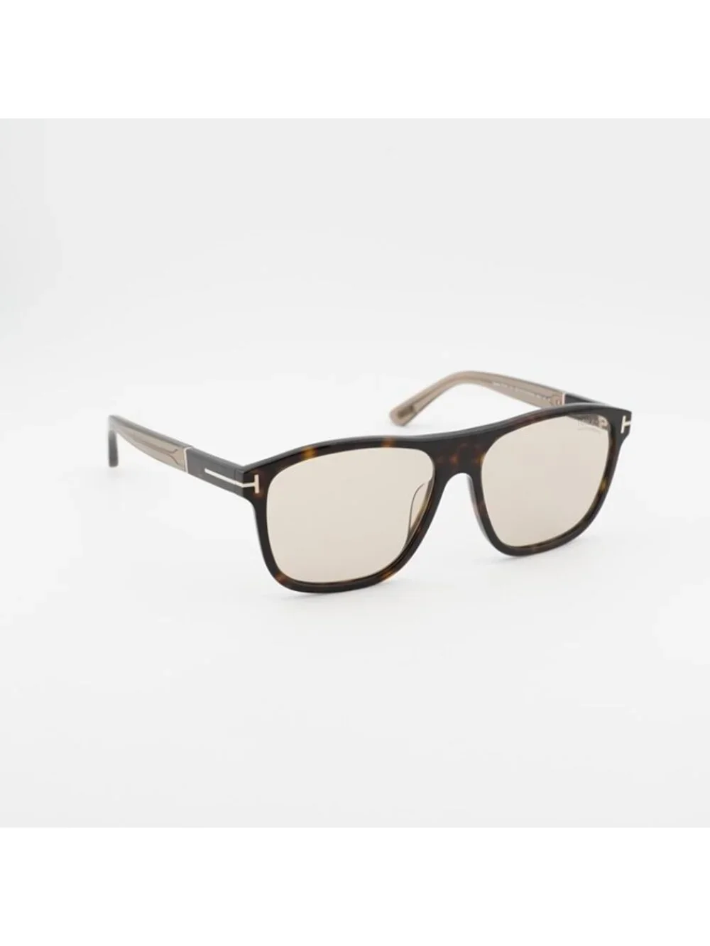 Tom Ford Frances FT1081 52E Sunglasses Havana Square Frame, Brown Lenses